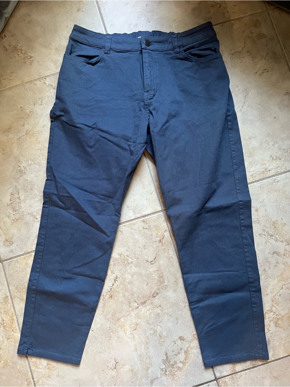 ‼️NWOT: Pact Organic Women's Stretch Twill Straight Leg Pant - L - Picture 5 of 8
